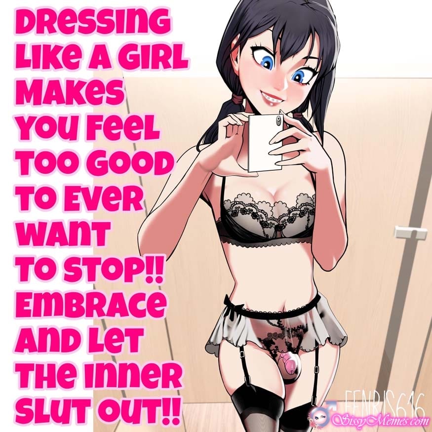 Anime Sissy Anal Captions Porn - Feminization, Hentai, Teen Sissy Caption â„–172: 3d femslut showing her  dicklet