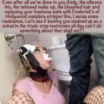 anal humiliation captions