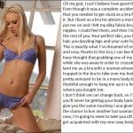 sissy public caption porn