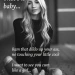 sissy bdsm captions