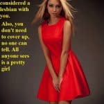 sissy captions lesbian