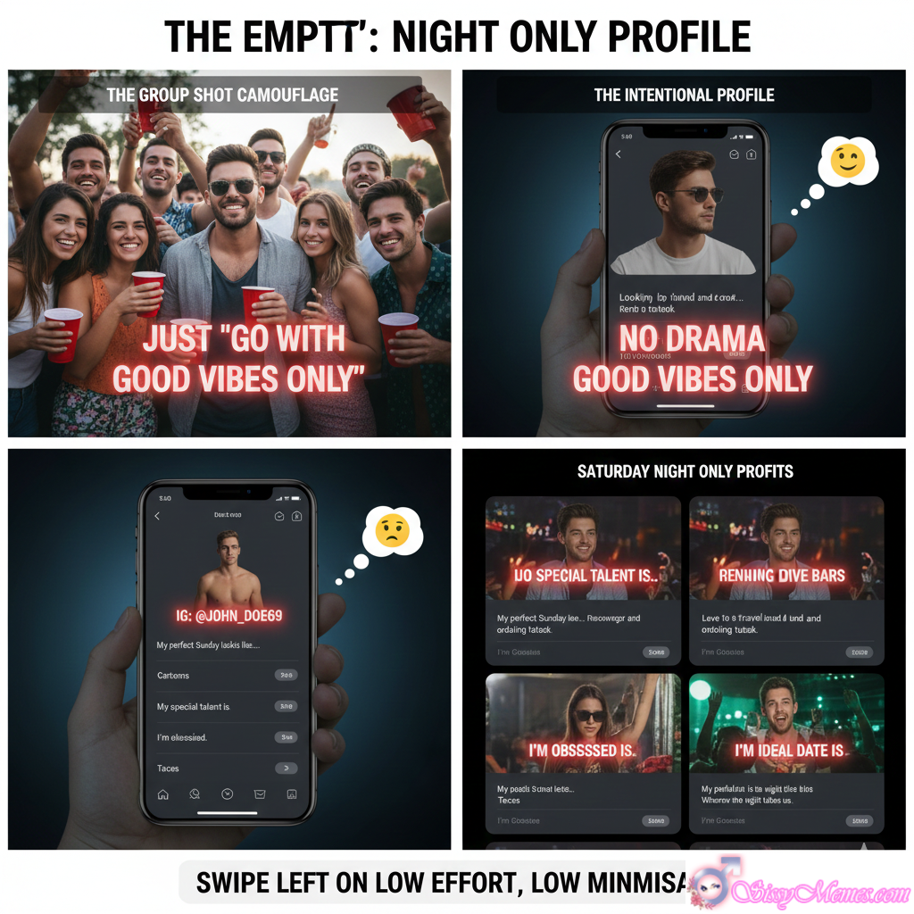 Blog sissy caption: We have all been there. You match with someone who looks like a dream, the banter flows, and you start mentally picking out apartment furniture. Then, three dates in, they hit you with the “I’m not looking for anything serious...