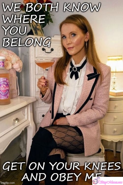 Humiliation Forced Feminization Femboy sissy caption: A femboy submits to intense bedroom training, learning obedience and humiliation under his dominant partner's command. Bedroom Submissive Training