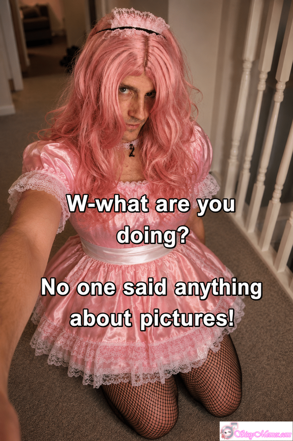 Sissysophieees Pink Maid Humiliation: A Cuckolds Dream
