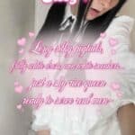 chastity anal caption