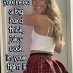black cock sissy caption