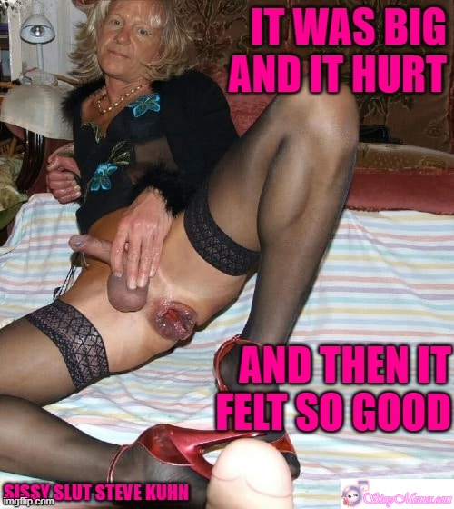 Trap Training Sissygasm Pegging Humiliation Forced Feminization Femdom Femboy Daddy Breeding Black BBC Anal sissy caption: Sissy Steve Kuhn poses on a bed, legs spread, pussy exposed, ready for humiliation and pleasure. Bedroom Sissy Slut Steve Kuhn’s Humiliation