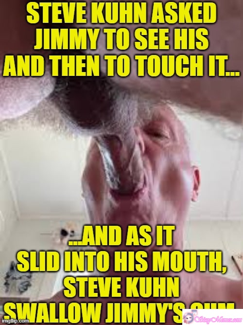 Porn Humiliation Femboy Daddy Blowjob sissy caption: Jimmy's mouth filled with Steve's cum, a femboy's humiliation complete as he swallowed, his body and mind claimed by his dominant. Steve Kuhn’s Mouthful of Jimmy’s Cum: A Femboy’s Humiliation